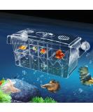 4 Rooms HD Fish Breeding Box Aquarium - Double Hatching Incubator & Isolation Box for Guppy Baby Fish - Buy Online on GoSupps.com