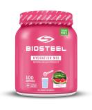 BioSteel Zero Sugar Hydration Mix - Watermelon Flavor | 100 Servings | 5 Essential Electrolytes | Great Tasting | International Shipping - Buy Online on GoSupps.com