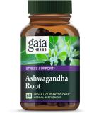 Gaia Herbs Ashwagandha Root Capsules - Organic, Supports Stress Response, Immune System, and Restful Sleep - 60 Vegan Liquid Phyto-Capsules (30-Day Supply) - Buy Online on GoSupps.com