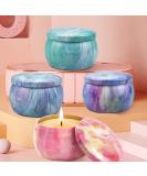 VETOUR Galaxy Scented Candle Set - 4pc Aromatherapy Soy Candles for Stress Relief and Beautiful Mood. Perfect Gift for Women - Home, Bath, Yoga, and Travel - Buy Online on GoSupps.com