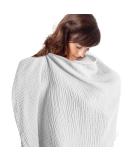 Abnaok Nursing Breastfeeding Cover - Multipurpose Baby Car Seat Blanket and Nursing Cover | Soft, Breathable Fabric - Buy Online on GoSupps.com