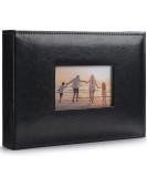 Fabmaker 4x6 Photo Album | 300 Pockets with Writing Space | Premium Leather Cover | Ideal for Family, Wedding & Travel | Black - Buy Online on GoSupps.com