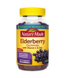 Nature Made Elderberry with Vitamin C and Zinc Gummies - Immune Support Supplement, 100 Count - Buy Online on GoSupps.com