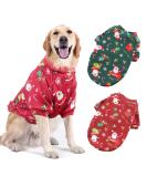 Supjade Christmas Sweater Dog Set - Cozy Winter Pet Costumes for Small/Medium Dogs & Cats - Warm Holiday Clothing - Buy Online on GoSupps.com