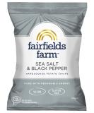 Fairfields Farm Crisps Sea Salt & Black Pepper Cooked Potato Crisps 150g | Pack of 10 - Buy Online on GoSupps.com