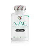 NAC Supplement 750mg Vegan capsules - High Bioavailability Amino Acid - EU Made to ISO/GMP Standards - Non-Toxic L-Cysteine - 30 Capsules - Buy Online on GoSupps.com