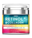 Buy Retinol Cream with Hyaluronic Acid - Anti-Aging Day-Night Moisturizer for Men & Women | Reduces Wrinkles & Dryness - 1.78 Oz - Buy Online on GoSupps.com