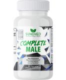 Complete Male - All Natural Male Enhancement Supplement | Boost Vitality Stamina & Libido | 60 Veggie Caps - 30 Day Supply - Buy Online on GoSupps.com