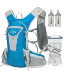 IX INOXTO Hydration Pack Backpack - Lightweight Water Daypack with 2L Bladder for Men and Women - Perfect for Running, Hiking, Cycling & Climbing - Blue - Buy Online on GoSupps.com