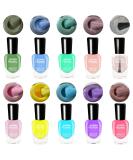 Urchabri Kids Nail Polish Set - Non Toxic, Fast Drying, Peel Off Nail Polish - Birthday Gift for Girls Ages 3+ | GS10-4 - Buy Online on GoSupps.com
