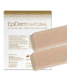 Epi-Derm Long Strip Silicone Scar Sheets - 1.4 x 11.5 in - (5 Pair) - Natural, from Biodermis - Buy Online on GoSupps.com