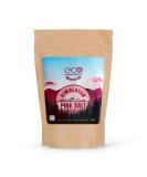 Premium Pink Himalayan Salt (Powder) 500gms. Pure UNREFINED 100% Natural Pink flake in a Biodegradable and Compostable Kraft pouch. Wellness salt by Eco Harvest  - Buy Online on GoSupps.com