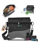 PetLove Treat Bag for Dogs - Magnetic Closure Food Bag with Poop Bag Dispenser & Versatile Bum Bag - Gray - Buy Online on GoSupps.com