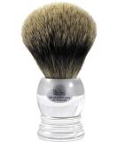 Hans Baier Exclusive Acrylic Shaving Brush with Silver Ring | Premium International Shipping - Buy Online on GoSupps.com