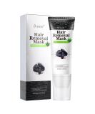 Brzeaf Hair Removal Cream & Charcoal Mask - Effective Painless Depilatory Solution for Legs Bikini Arms & Underarms for Women & Men - Buy Online on GoSupps.com