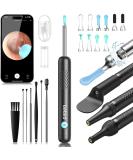 BEBIRD® R1 Ear Wax Removal Tool with Otoscope 1080P, Ear Cleaner with 2 Sprial Silicone Ear Scoops, Ear Camera with 6 LED Light for Ear Cleaning, Compatible with All Mobile Phones, Black - Buy Online on GoSupps.com