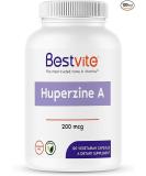Bestvite Huperzine A 200mcg 120 Vegetarian Capsules - Naturally Derived from Huperzia Serrata - Vegan  Non-GMO  Gluten Free - Superior Formula - Buy Online on GoSupps.com