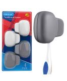 Toothbrush Covers 4-Pack Family Travel Case for Electronic & Manual Toothbrushes - Buy Online on GoSupps.com