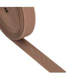 Strapcrafts 1-Inch by 5-Yard Khaki Colored Double-Side Twill Non-Roll Wowen Elastic 93030 - Buy Online on GoSupps.com