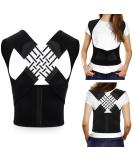 Adjustable Backure Belt for Posture | Backrest Trainer for Men & Women | XL Back Support for Home & Office Fitness - Buy Online on GoSupps.com