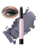 iGuzvaw Matte Eyeshadow Stick Cream to Powder - Waterproof Eyeliner Pencil Crayon in Shimmer 06 Smoky Grey - Buy Online on GoSupps.com