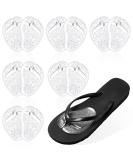 6 Pairs Gel Metatarsal Pads for Thong Forefoot Cushion Inserts Foot Pads Non Slip Shoe Cushion for Sandals Thong Pads Self Adhesive Thong Pads Toe Post Protector Pain of Foot Grip Pads for Women Men - Buy Online on GoSupps.com