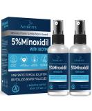 Minoxidil Beard Growth Oil - 5% Minoxidil Hair Growth Kit for Men | Extra Strength Serum with Biotin for Thicker Fuller Beards - Buy Online on GoSupps.com