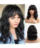 HAIRCUBE Black Shoulder-Length Wig for Women - Short Synthetic Wig for Daily/Cosplay in Black - Buy Online on GoSupps.com