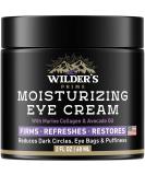 Men's Eye Cream for Dark Circles & Puffiness - USA Made Moisturizing Treatment with Marine Collagen & Avocado Oil - 2 fl oz - Buy Online on GoSupps.com