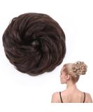 SEGO Hairpiece Bun Hair Tie - Voluminous Medium Brown Hair Extensions (50g) for Gorgeous Updos - Buy Online on GoSupps.com