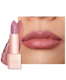Oulac Pink Shimmer Lipstick - Moisture Tinted Lip Balm for Dry Lips (PG05) Mystical - Buy Online on GoSupps.com