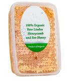 250 g Organic Raw Linden Honeycomb Natural Pure Fresh Directly from The hive Handmade Absolutely Real Product. - Buy Online on GoSupps.com