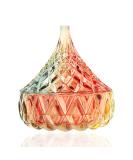 ANGNYA Luxury Large Nail Dappen Dish with Lid - Colorful Crystal Glass Cup for Acrylic Nails - Monomer Acrylic Nail Decor Liquid Powder Holder Dish - Buy Online on GoSupps.com