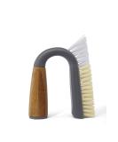 Full Circle Grunge Buster Grout & Tile Scrub Brush - Grey Cleaning Brush for Effortless Grout & Tile Cleaning - Buy Online on GoSupps.com