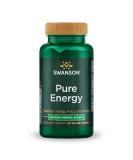 Swanson Pure Energy Metabolism - Herbal Supplement for Mental Focus & Mood Support | 60 Vegan Capsules - Buy Online on GoSupps.com