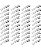 Iyinjuan 60 Pcs Duck Hair Clips - 1.85 Silver Metal Alligator Hairdresser Clamps & Curl Clips - Durable Hair Styling Accessories - Buy Online on GoSupps.com
