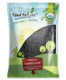 Organic Black Turtle Beans, 10 Pounds  Non-GMO, Whole Dried Beans, Sproutable, Vegan, Kosher, Bulk. Great Source of Plant Based Protein, Fiber. Great for Bean Soup, Salads, Chili. Product of the USA 10 Pound (Pack of 1) - Buy Online on GoSupps.com