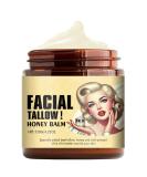 Whipped Beef Tallow & Honey Balm | Grass-Fed Face & Body Cream for All Skin Types - 1PC - Buy Online on GoSupps.com