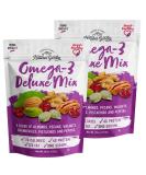 Nature's Garden Omega-3 Deluxe Trail Mix - Heart Healthy, Gluten Free, Antioxidant Rich - 26 Oz Bag (Pack of 2) - Buy Online on GoSupps.com