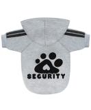Dolahovy Dogs Hoodie - Stylish Winter Sweater Vest for Small & Medium Dogs Cats | Cozy Autumn Pet Outfit for Chihuahuas & Teddy Breeds - Size 3XL Gray - Buy Online on GoSupps.com