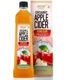 QURA Organic Raw Apple Cider Vinegar - with Strand of Mother - Not from Concentrate - 750mL - Buy Online on GoSupps.com