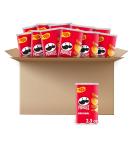 Pringles Potato Crisps Chips - Original Flavor 2.3 oz (Pack of 12) | Lunch & Office Snacks for Kids - Grab N' Go Convenience - Buy Online on GoSupps.com