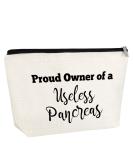 Diabetes Awareness Cosmetic Bag - Supportive Gift for Women, Mom, Grandma - Emergency Supply Pouch for Diabetics - Perfect Birthday or Christmas Gift - Buy Online on GoSupps.com