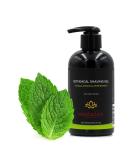 Buy Botanical Shaving Gel - Sandalwood & Peppermint | All Natural Skin Care for a Smooth Gentle Shave | 8oz International Shipping - Buy Online on GoSupps.com