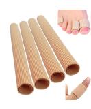 Silicone Toe & Finger Bandages - 4 Pack | 15cm Cutting Tube Protectors for Blisters & Corn Relief - Comforting 1.5cm Diameter - Buy Online on GoSupps.com
