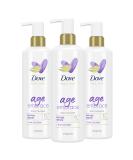 Dove Body Love Age Embrace Body Wash with Peptides and Glycerin 17.5 fl oz - Pack of 3 - Buy Online on GoSupps.com