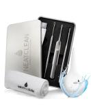Neatclean 8-in-1 Ear Wax Removal Set - Stainless Steel Ear Cleaner with Premium Storage Box - Effective & Reusable Tools for Adults - Buy Online on GoSupps.com