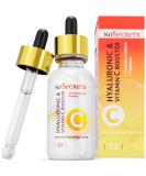 Advanced Vitamin C Serum with Hyaluronic Acid | Anti-Aging Dark Spot & Wrinkle Solution | Hydrating Face Serum with Centella Asiatica & Gotu Kola Extract - Buy Online on GoSupps.com