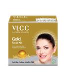 Gold Facial Kit for Women - Natural Women's Facial Kit (Pack of 4) - 60g | International Shipping - Buy Online on GoSupps.com