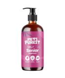 Pets Purest Senior Dog Supplement - Vitality, Joint, Brain, Heart, & Immunity Support - Omega 3, 6, 9 - Dogs, Cats, Pets - Buy Online on GoSupps.com